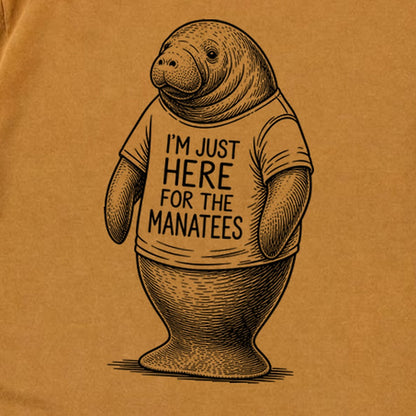 I'm Just Here for the Manatees Premium Long Sleeve