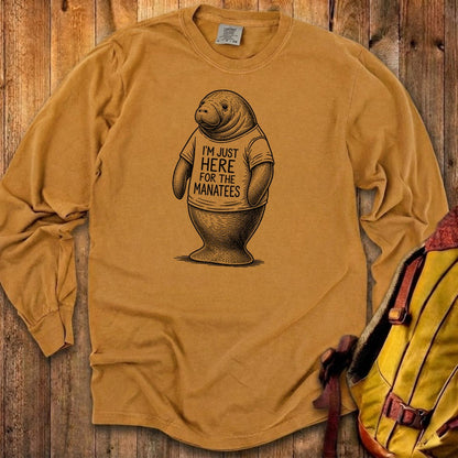 I'm Just Here for the Manatees Premium Long Sleeve