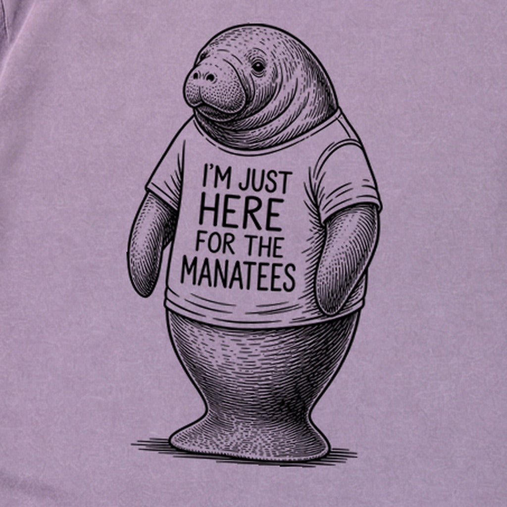 I'm Just Here for the Manatees Premium Long Sleeve