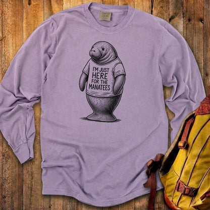 I'm Just Here for the Manatees Premium Long Sleeve