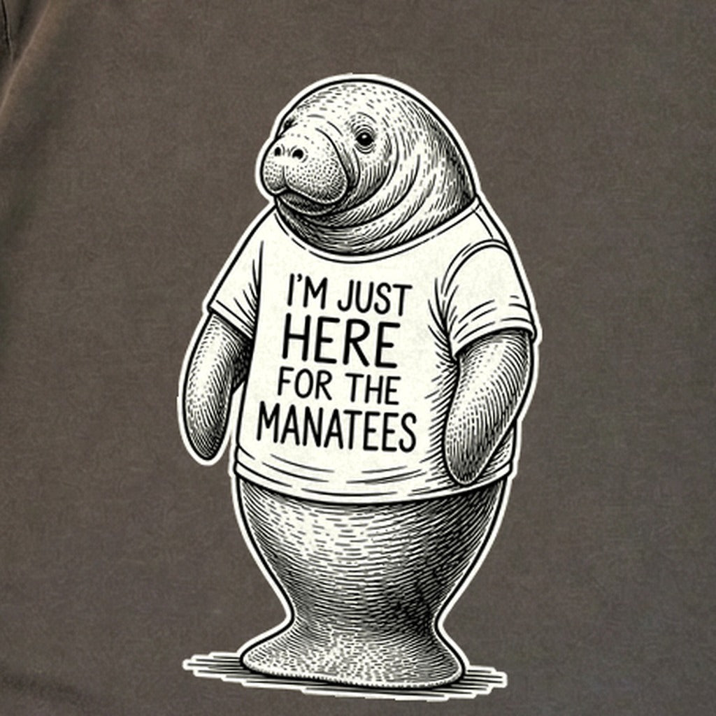 I'm Just Here for the Manatees Premium Long Sleeve