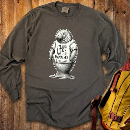 I'm Just Here for the Manatees Premium Long Sleeve