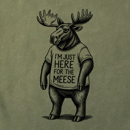 I'm Just Here for the Meese Cotton T-Shirt