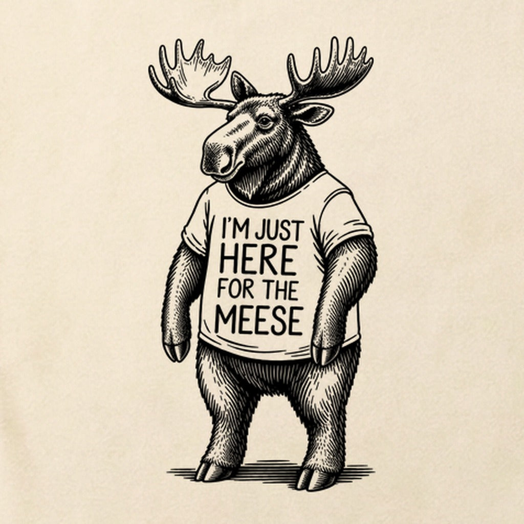 I'm Just Here for the Meese Cotton T-Shirt