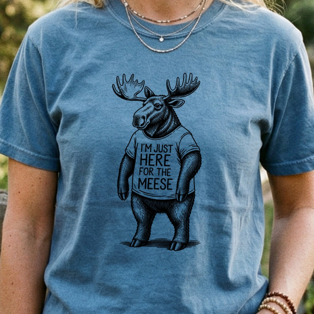 I'm Just Here for the Meese Cotton T-Shirt