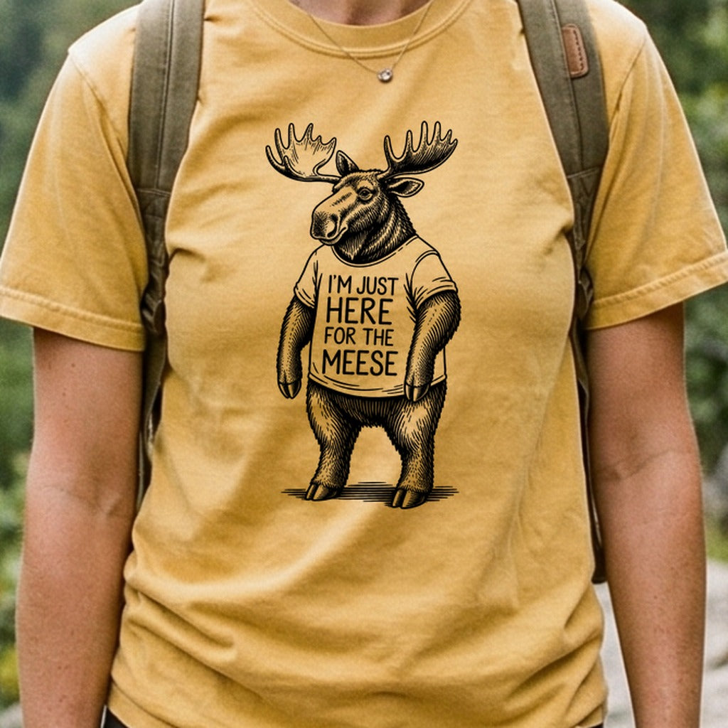 I'm Just Here for the Meese Cotton T-Shirt