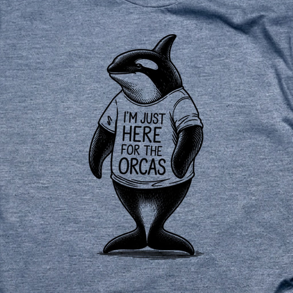 I'm Just Here for the Orcas T-Shirt
