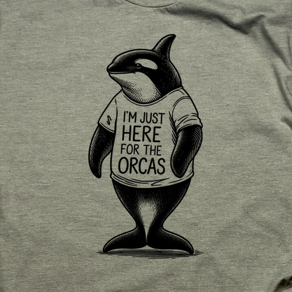I'm Just Here for the Orcas T-Shirt