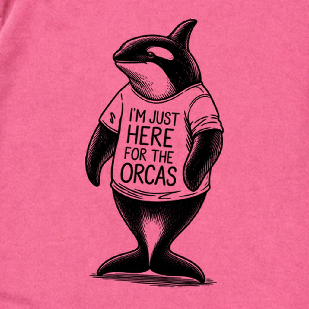 I'm Just Here for the Orcas Premium Long Sleeve