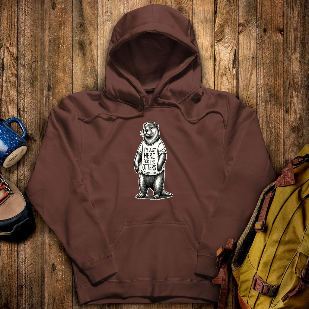I'm Just Here for the Otters Hoodie