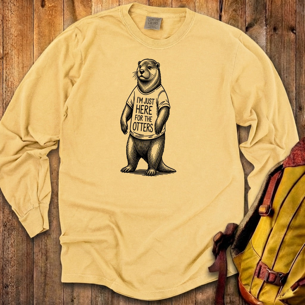I'm Just Here for the Otters Premium Long Sleeve