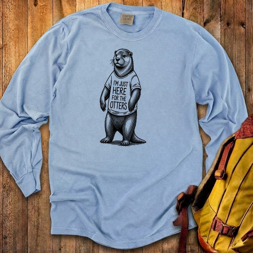 I'm Just Here for the Otters Premium Long Sleeve