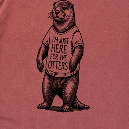 I'm Just Here for the Otters Premium Long Sleeve