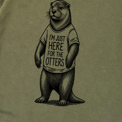 I'm Just Here for the Otters Premium Long Sleeve