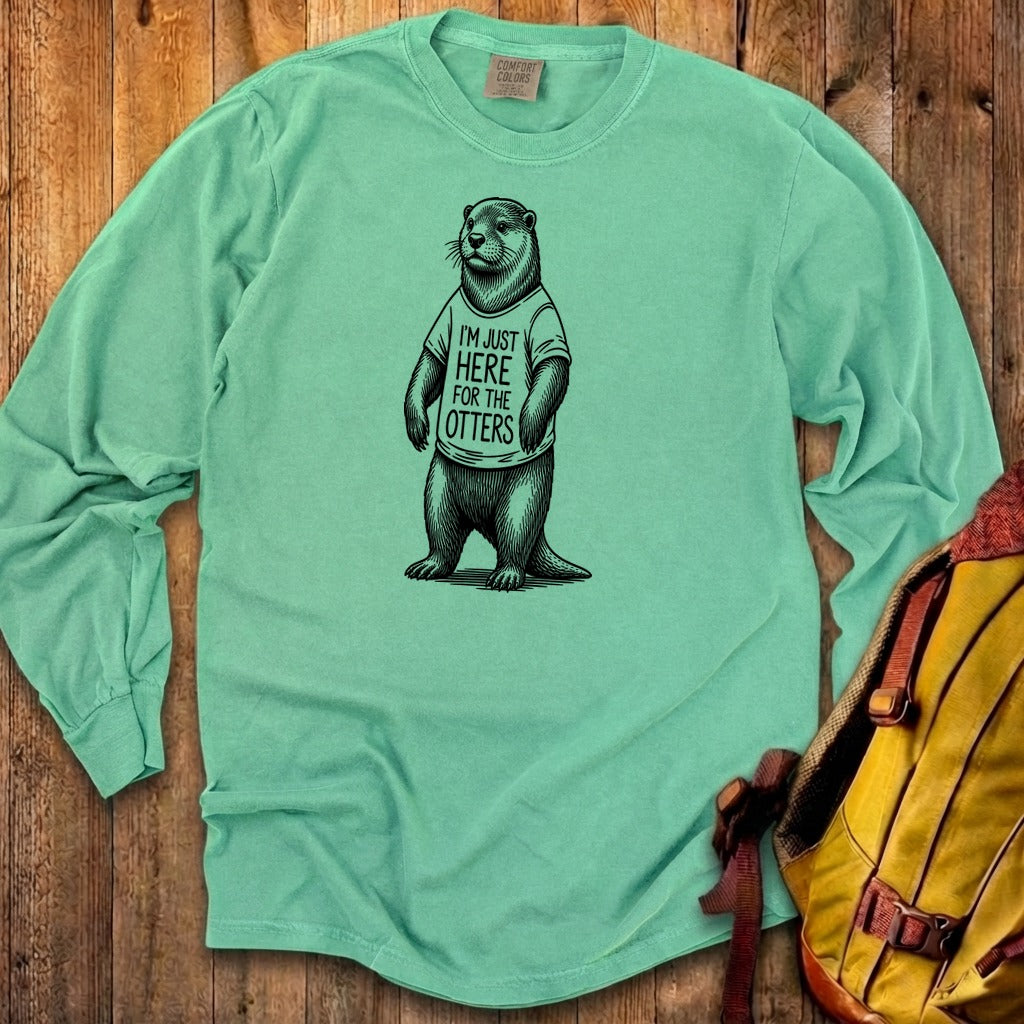 I'm Just Here for the Otters Premium Long Sleeve
