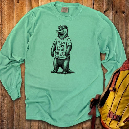 I'm Just Here for the Otters Premium Long Sleeve