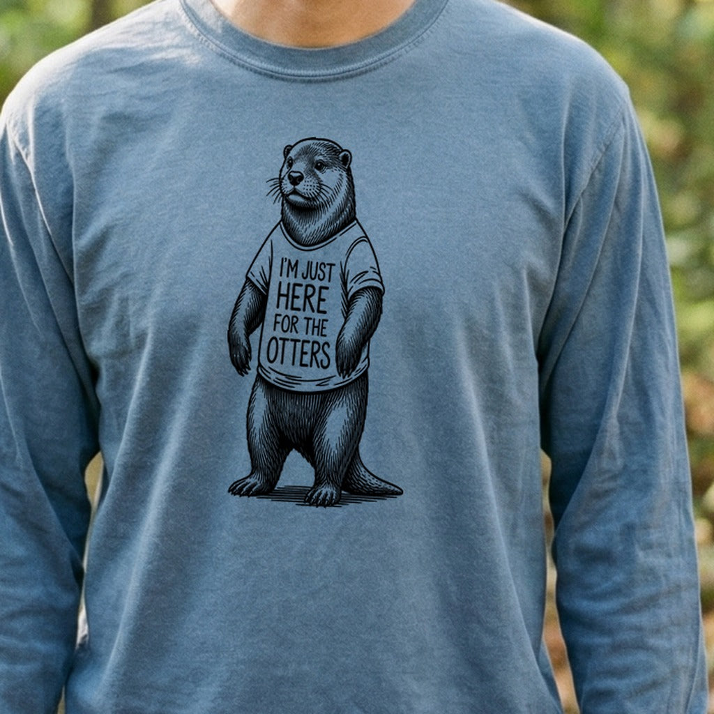 I'm Just Here for the Otters Premium Long Sleeve