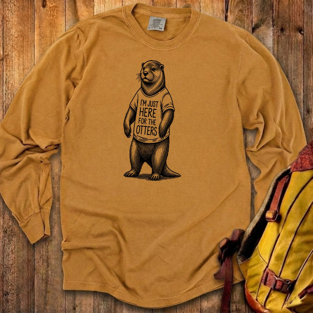 I'm Just Here for the Otters Premium Long Sleeve
