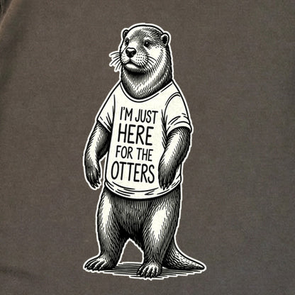 I'm Just Here for the Otters Premium Long Sleeve