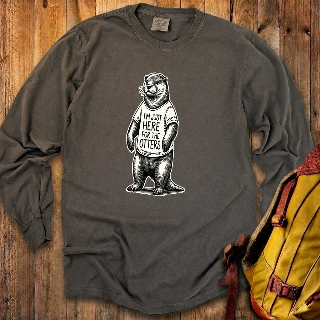 I'm Just Here for the Otters Premium Long Sleeve