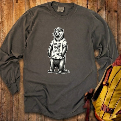 I'm Just Here for the Otters Premium Long Sleeve