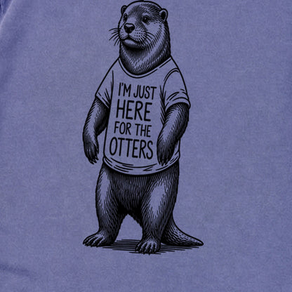 I'm Just Here for the Otters Premium Long Sleeve