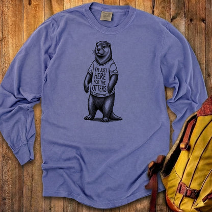 I'm Just Here for the Otters Premium Long Sleeve