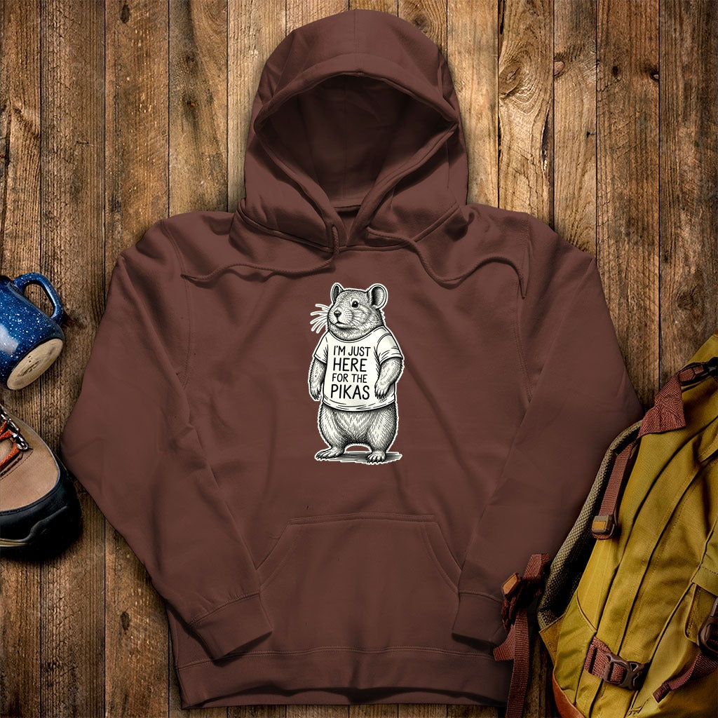 I'm Just Here for the Pikas Hoodie