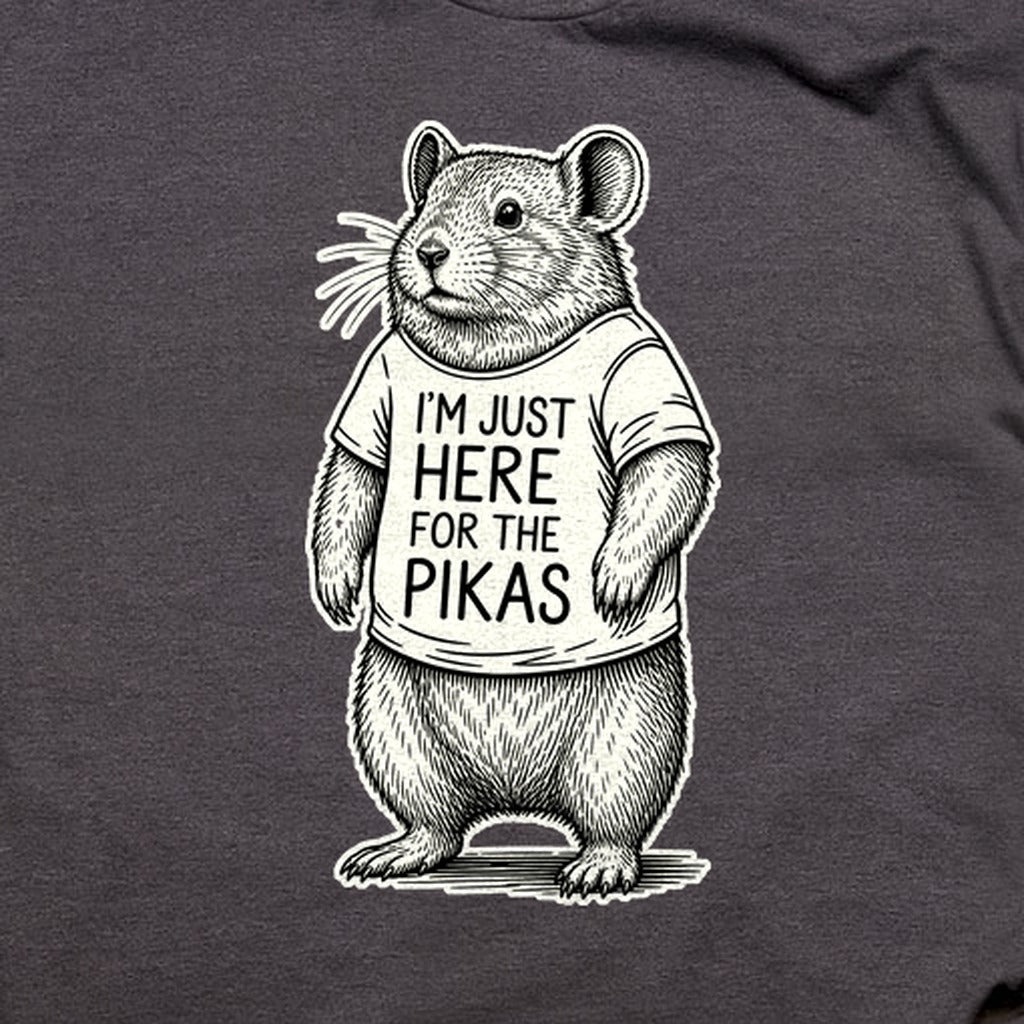 I'm Just Here for the Pikas T-Shirt