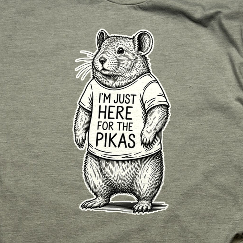 I'm Just Here for the Pikas T-Shirt