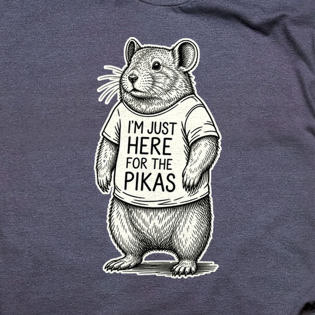 I'm Just Here for the Pikas T-Shirt