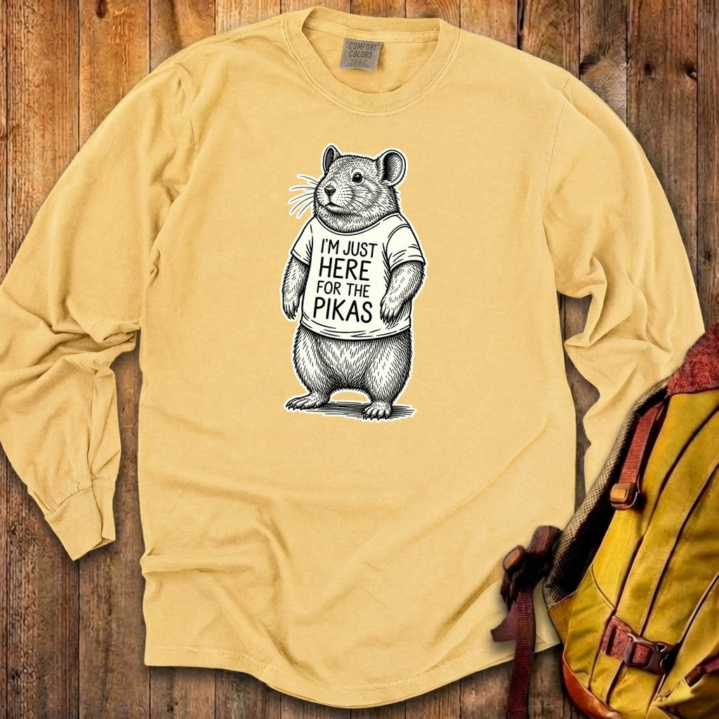 I'm Just Here for the Pikas Premium Long Sleeve