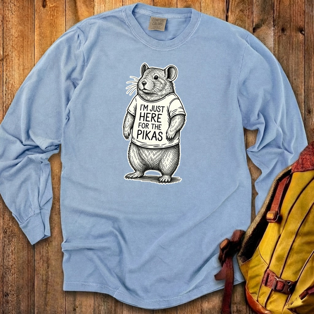 I'm Just Here for the Pikas Premium Long Sleeve