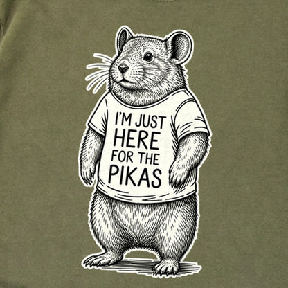 I'm Just Here for the Pikas Premium Long Sleeve
