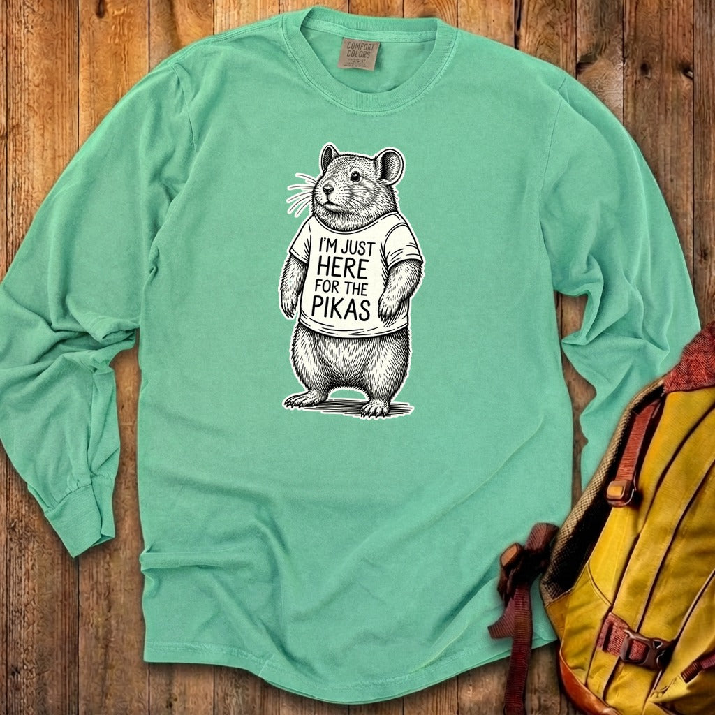 I'm Just Here for the Pikas Premium Long Sleeve