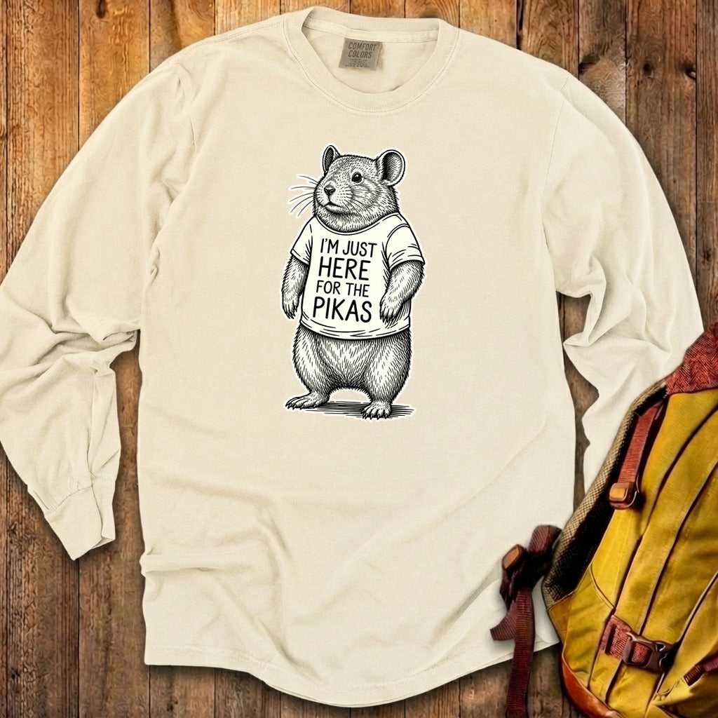 I'm Just Here for the Pikas Premium Long Sleeve