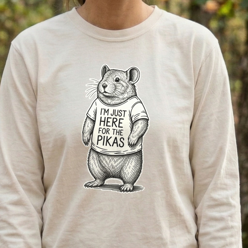 I'm Just Here for the Pikas Premium Long Sleeve
