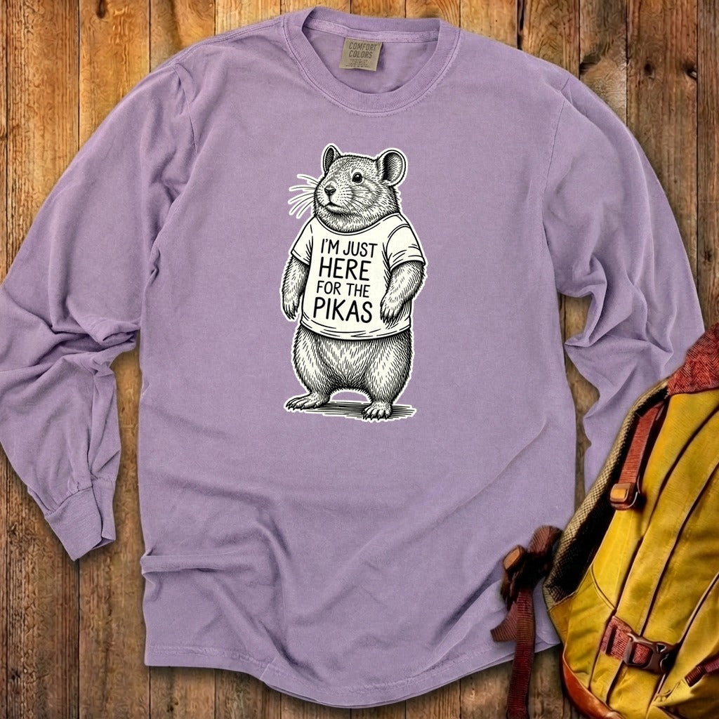 I'm Just Here for the Pikas Premium Long Sleeve