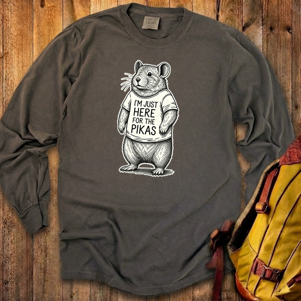 I'm Just Here for the Pikas Premium Long Sleeve