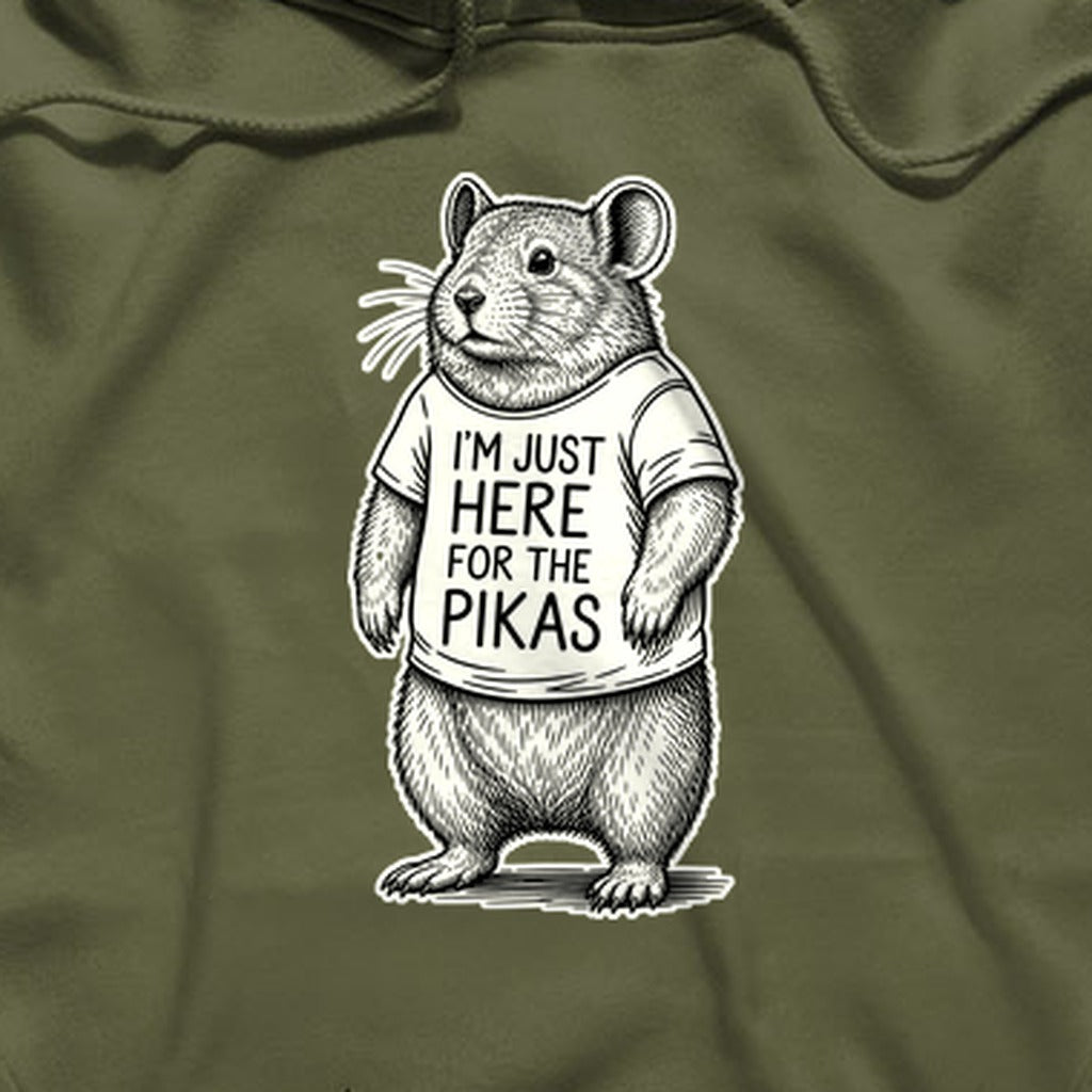 I'm Just Here for the Pikas Hoodie