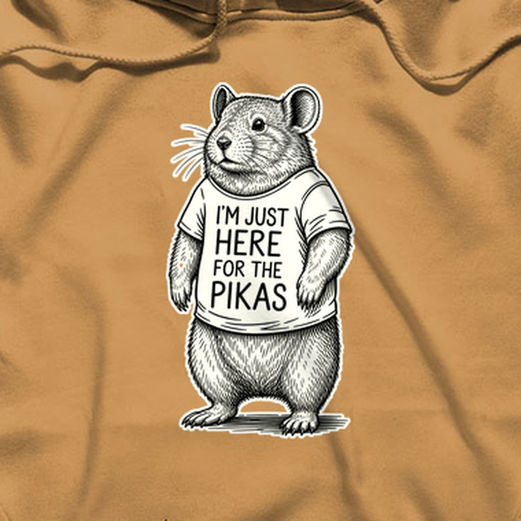 I'm Just Here for the Pikas Hoodie