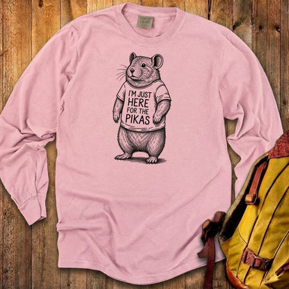 I'm Just Here for the Pikas Premium Long Sleeve