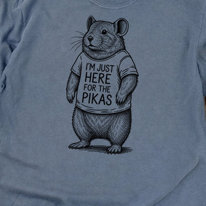 I'm Just Here for the Pikas Premium Long Sleeve