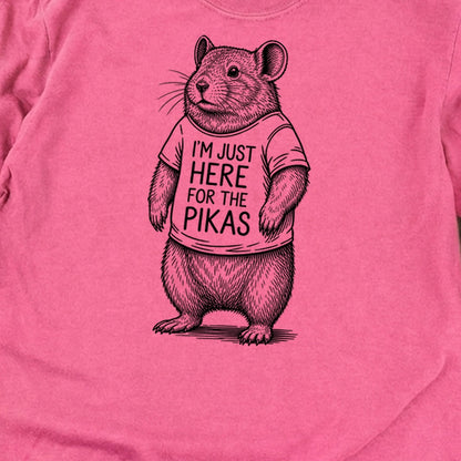 I'm Just Here for the Pikas Premium Long Sleeve