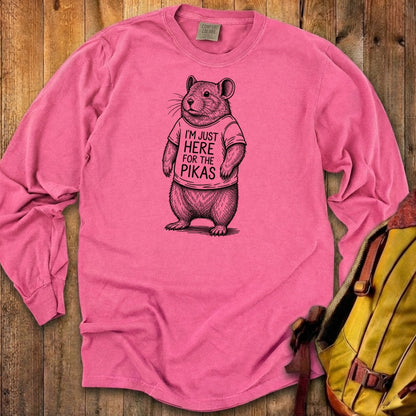 I'm Just Here for the Pikas Premium Long Sleeve