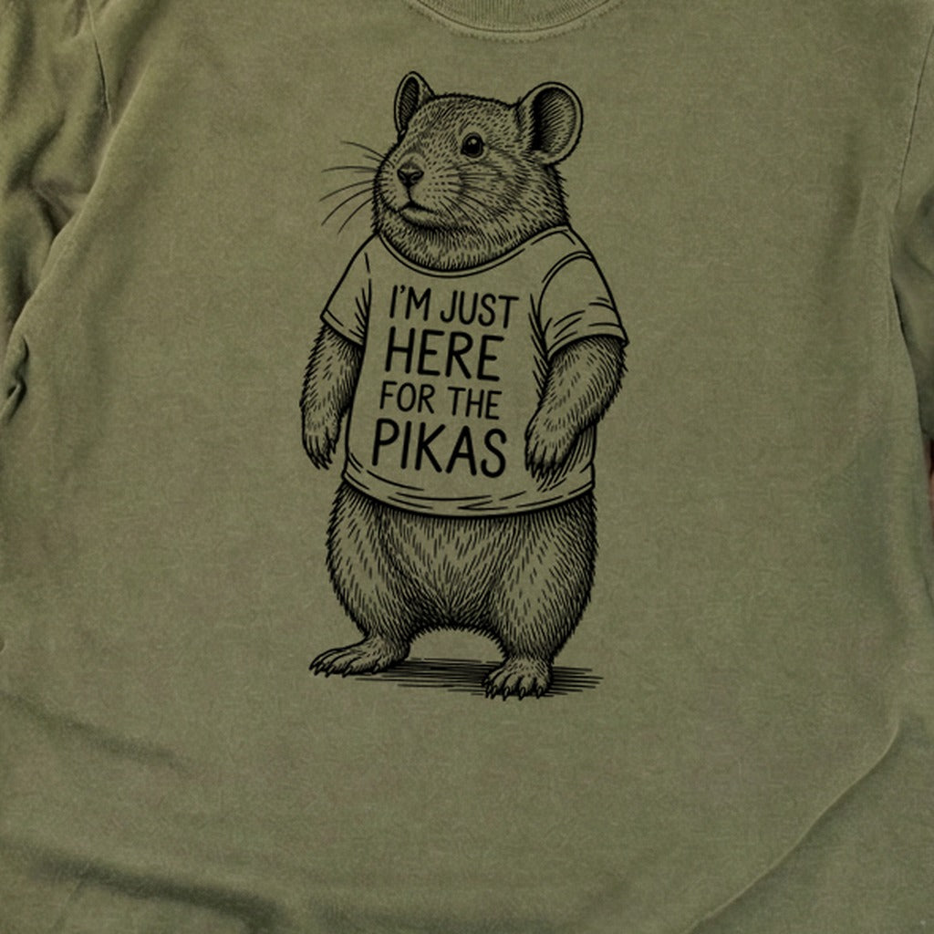 I'm Just Here for the Pikas Premium Long Sleeve
