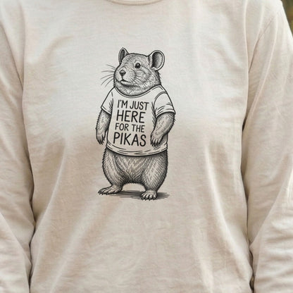 I'm Just Here for the Pikas Premium Long Sleeve