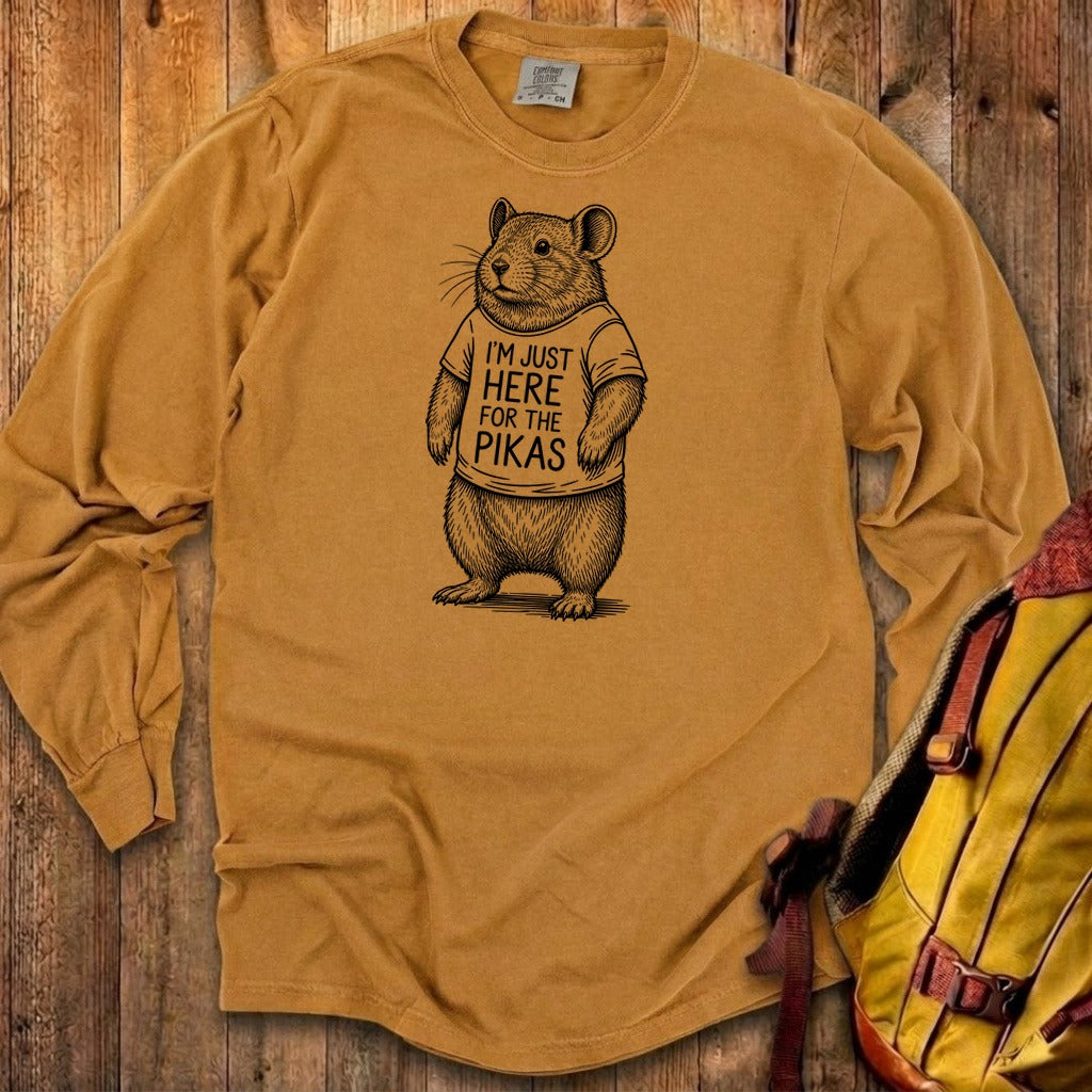 I'm Just Here for the Pikas Premium Long Sleeve