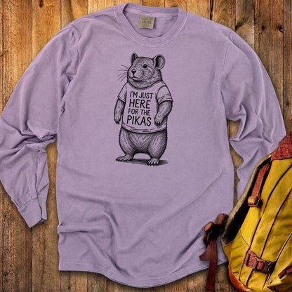 I'm Just Here for the Pikas Premium Long Sleeve