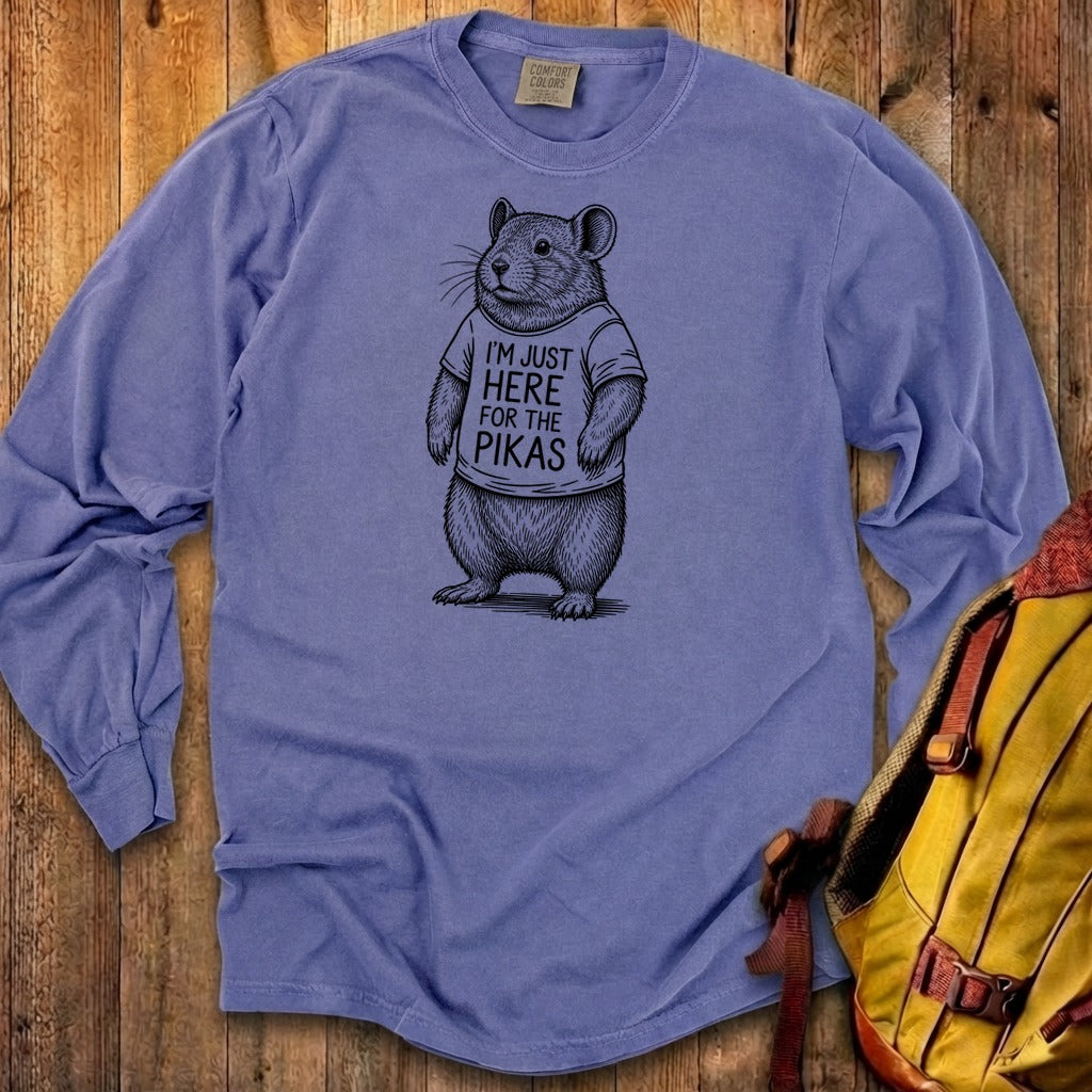 I'm Just Here for the Pikas Premium Long Sleeve